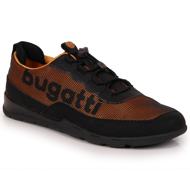 Zapatos deportivos de hombre, sin cordones Bugatti JJ153032 marrón