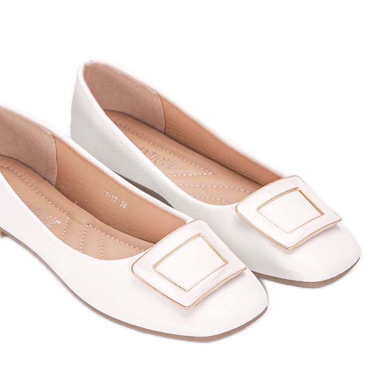 Bailarinas blancas Purvis blanco