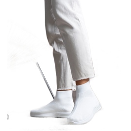 Zapatillas blancas de Salgado blanco