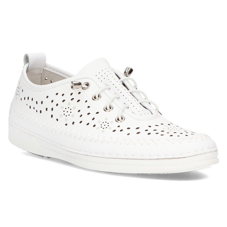 Zapatos de piel Filippo DP2135/21 Wh blanco Zapatos de piel Filippo DP2135/21 Wh blanco