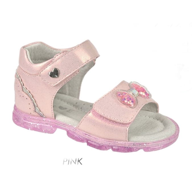 Evento Sandalias de niñas con un arco 22Z23-4780 PINK rosado
