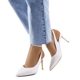 Tacones beige con ribete Anneli