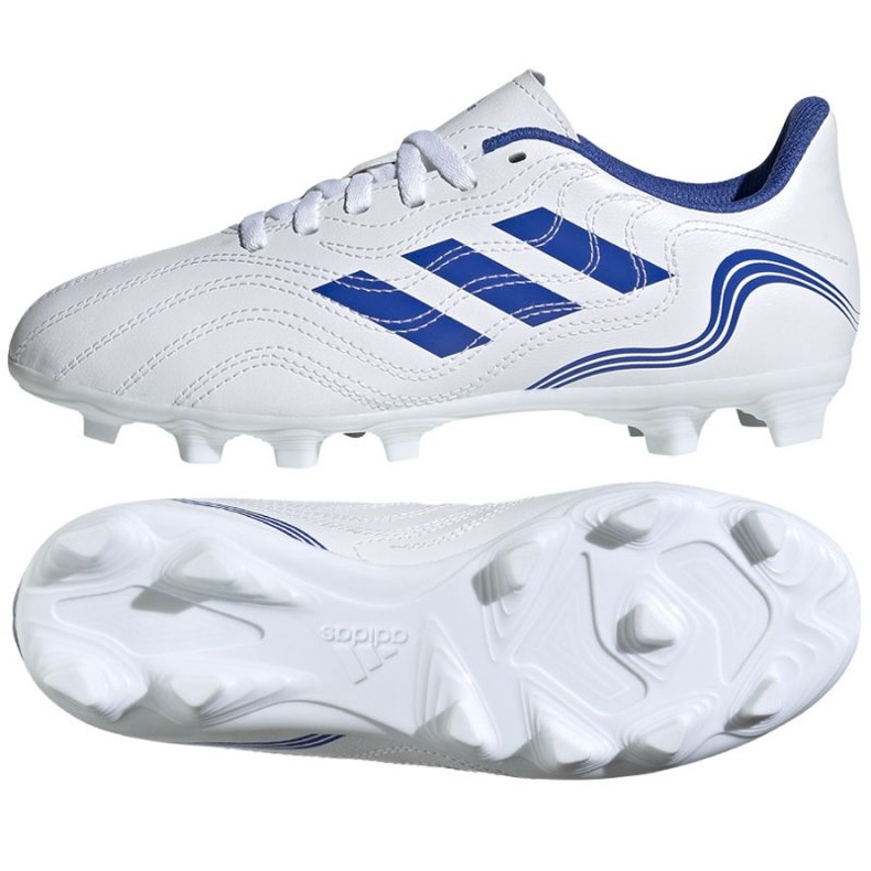 Botas de fútbol adidas Copa Sense.4 FxG Jr GW7400 blanco