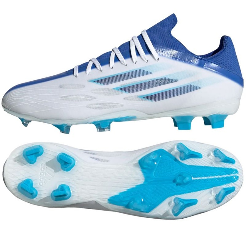 Botas de fútbol Adidas X Speedflow.2 Fg M GW7474 multicolor blanco