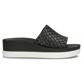 Babuchas de piel Filippo 40245 negro
