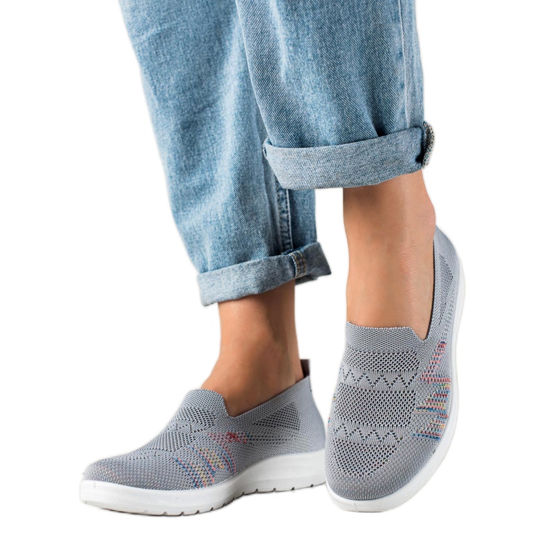 W. Potocki Cómodo Slipony Potocki gris