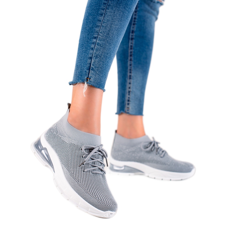 W. Potocki Deportivas Con Brocado Potocki gris W. Potocki Deportivas Con Brocado Potocki gris