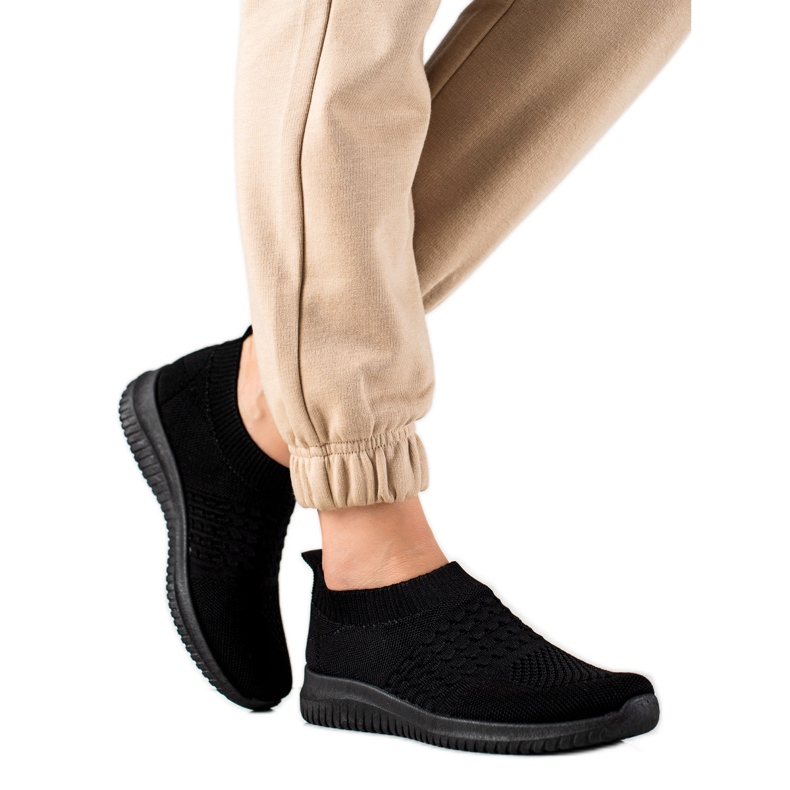 W. Potocki Zapatos deportivos sin cordones Potocki negro