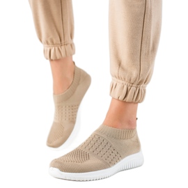 W. Potocki Zapatos deportivos sin cordones Potocki beige