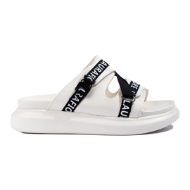 Cómodas Pantuflas LA.FI Blancas blanco