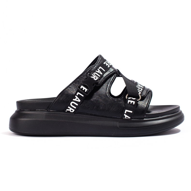Cómodas Pantuflas LA.FI Negras negro