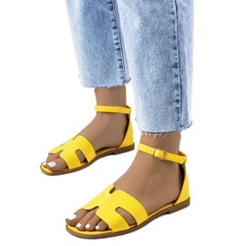 Sandalias mujer Mudie amarillo