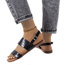 Sandalias negras de mujer Chinn negro