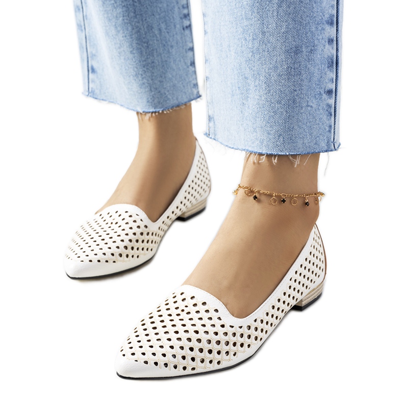 Bailarinas caladas Jarrett crema crudo