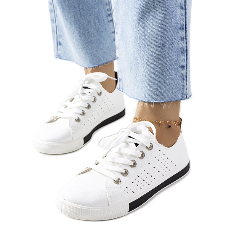 Deportivas de mujer Tuuri en blanco y negro Deportivas de mujer Tuuri en blanco y negro