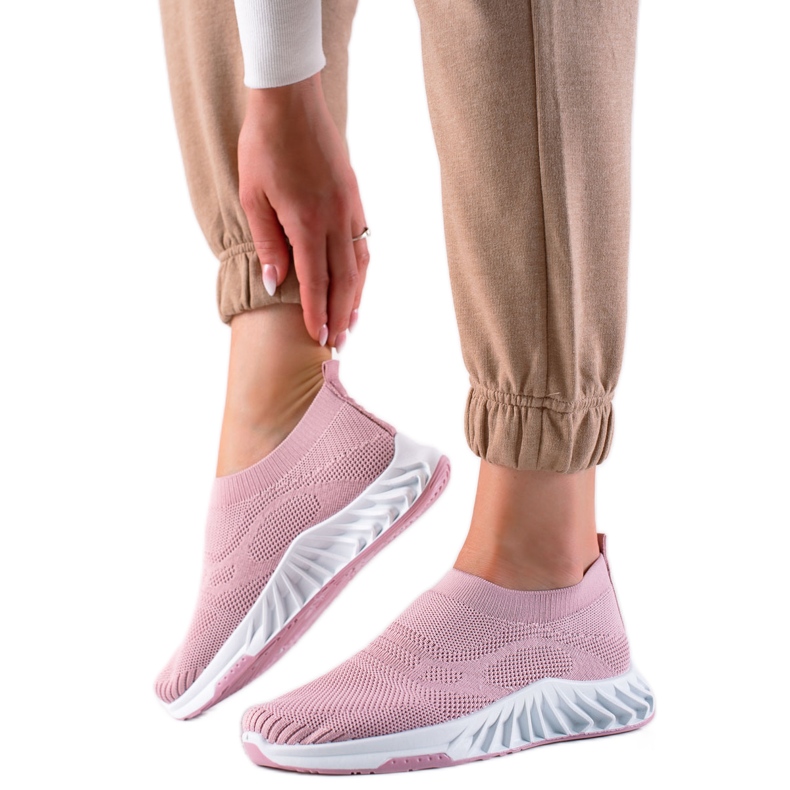 J. Star Zapatillas rosas de moda rosado