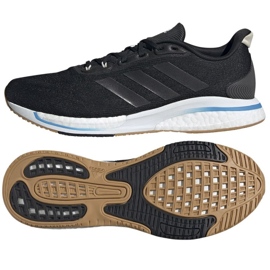 Adidas SuperNova M HR0213 zapatillas de running negro
