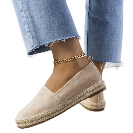 Alpargatas de mujer Mathea beige Alpargatas de mujer Mathea beige