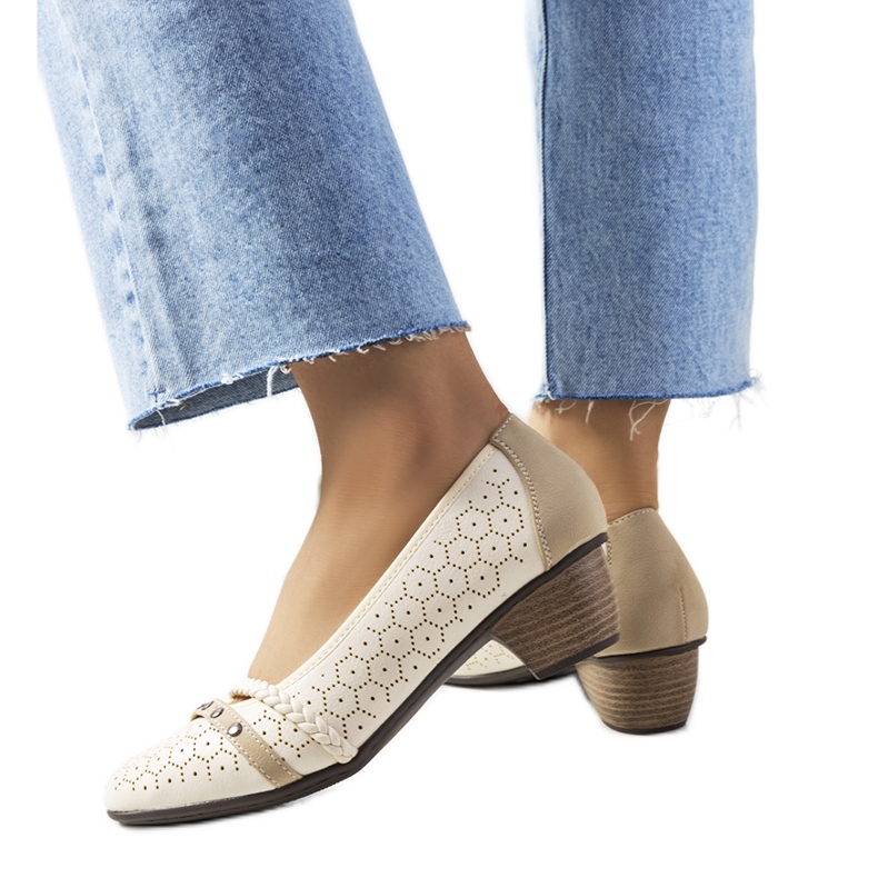 Salón calado Hernandez beige