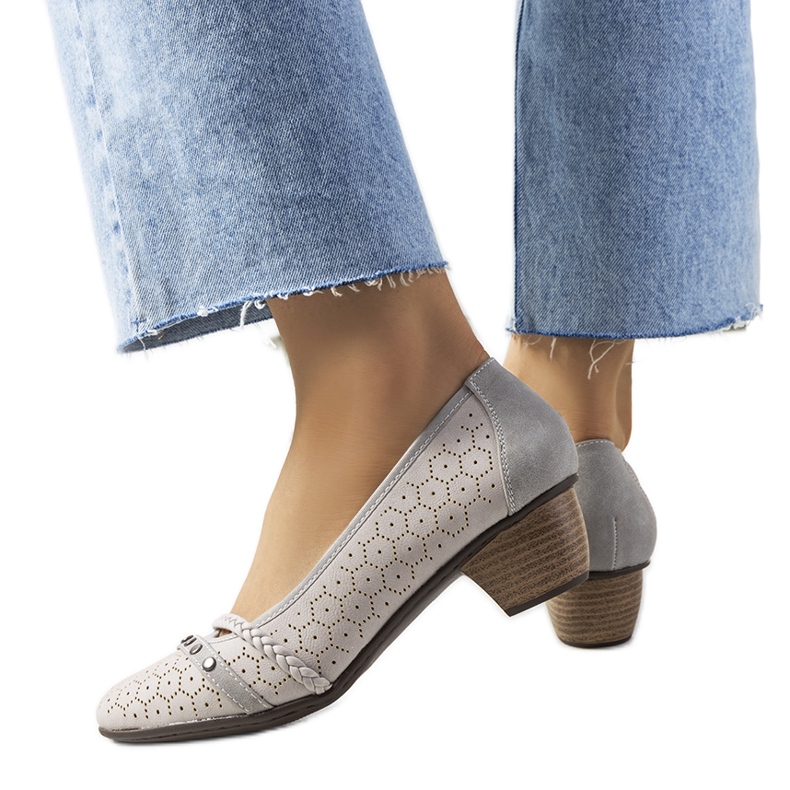 Salón calado Hernandez gris Salón calado Hernandez gris