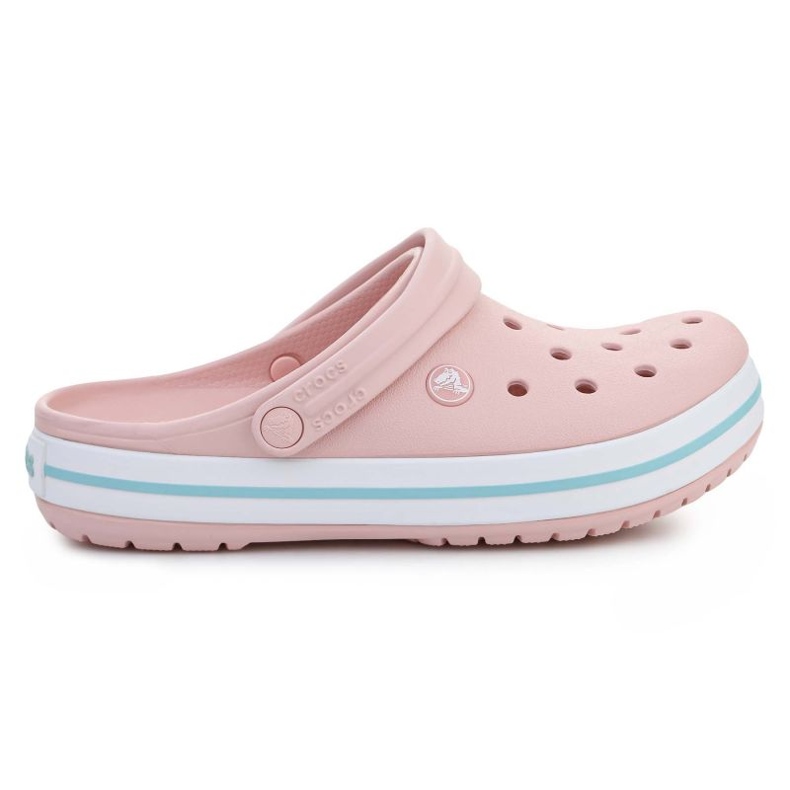 Pantuflas Crocs Crocband 11016-6SR rosado