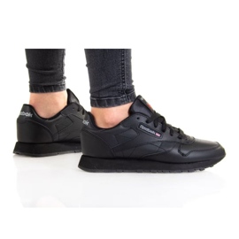 Zapatillas Reebok Cl Lthr Jr GZ6094 negro