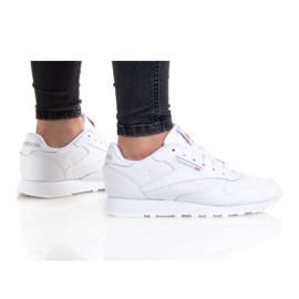 Zapatillas Reebok Cl Lthr Jr GZ6097 blanco