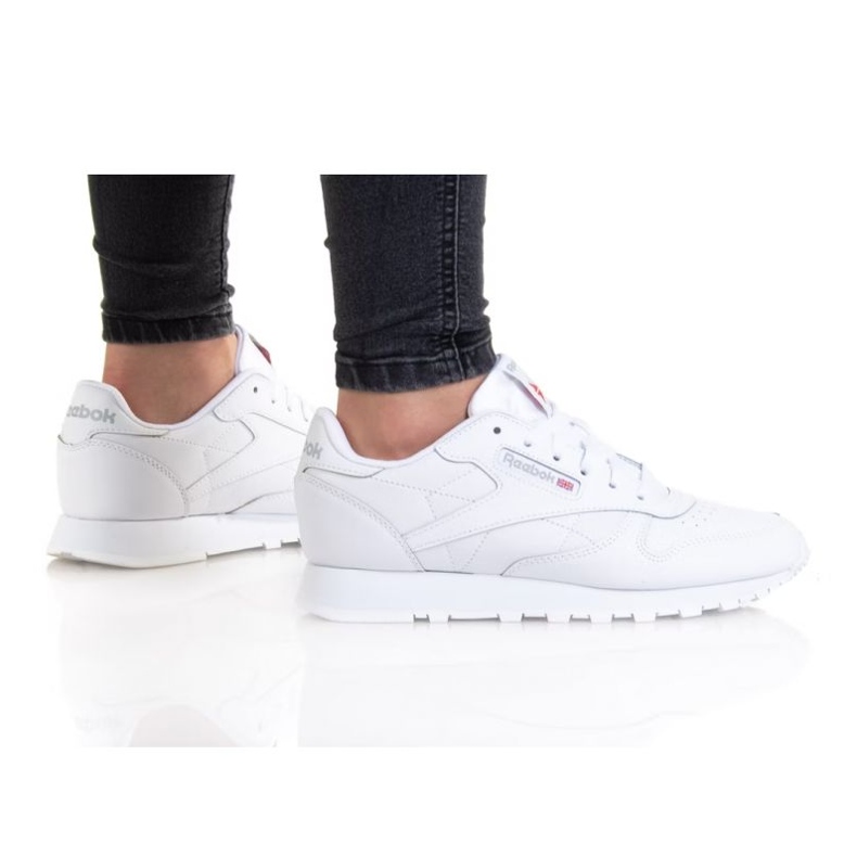 Zapatillas Reebok Cl Lthr Jr GZ6097 blanco Zapatillas Reebok Cl Lthr Jr GZ6097 blanco