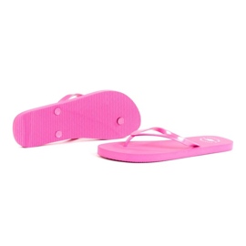 Pantuflas 4F W H4L22-KLD005 coral rosa