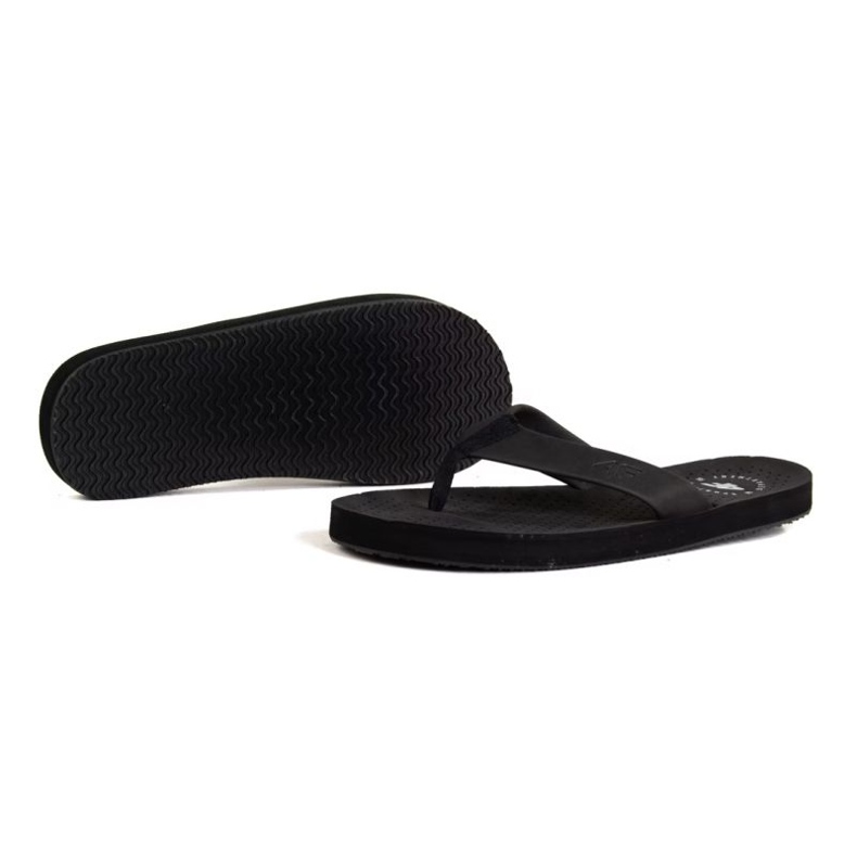 Pantuflas 4F M H4L22-KLM005 negro intenso