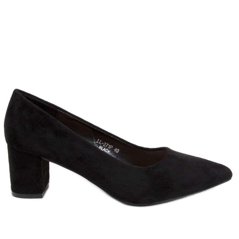 Bombas en tacones Mindy Black negro