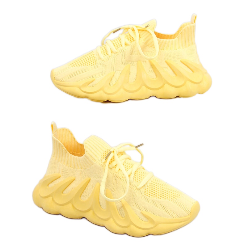 Deportiva calcetín amarillo Ineng