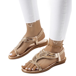 Sandalias doradas Mikayla dorado
