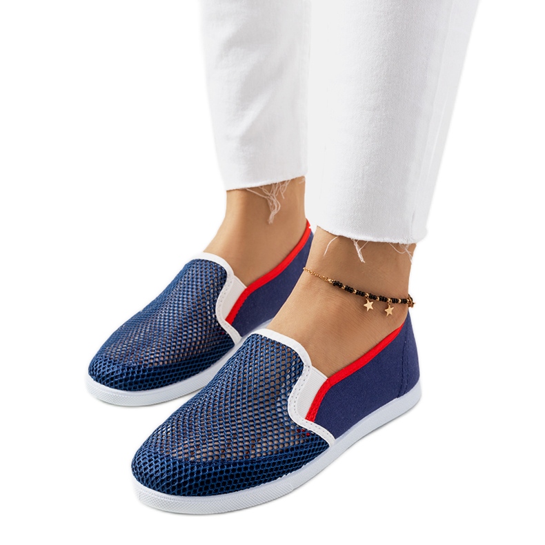 Zapatillas Annika azul marino