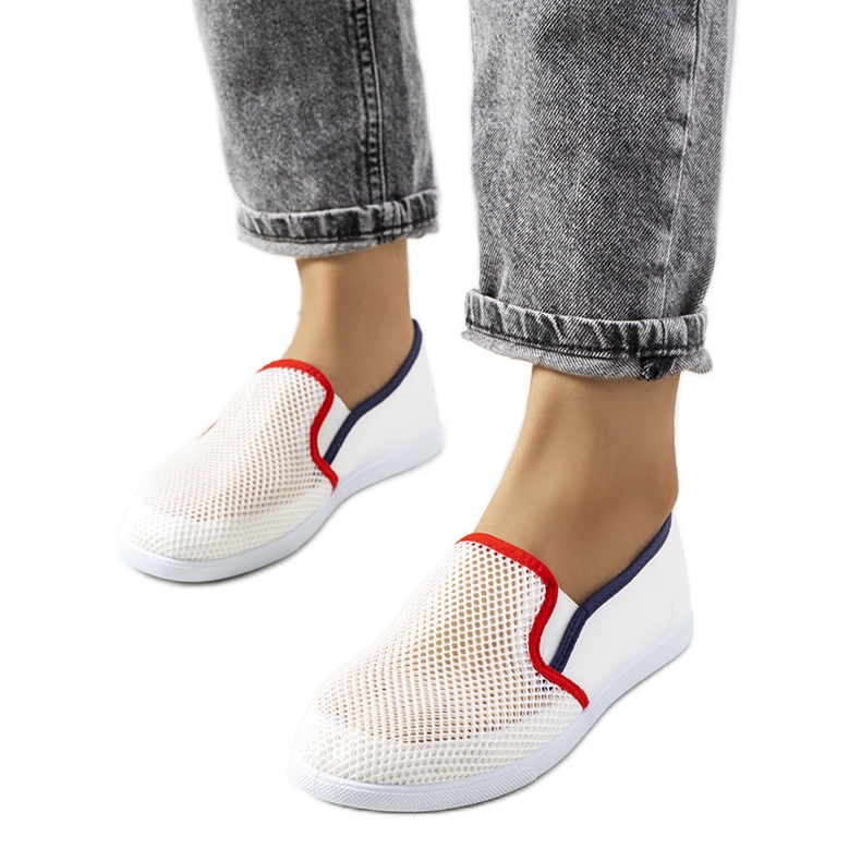 Zapatillas blancas Annika blanco