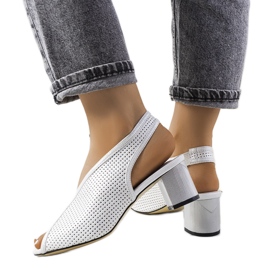 Sandalias Rush plateadas caladas plata