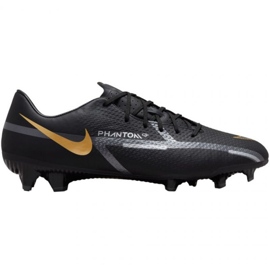 Nike Phantom GT2 Academy FG / MG M DA4433 007 zapatos de fútbol negro