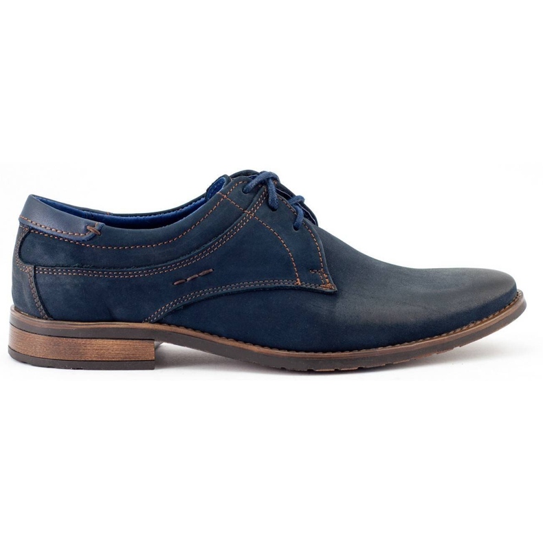 KOMODO Zapatos de hombre elegantes 877 azul marino