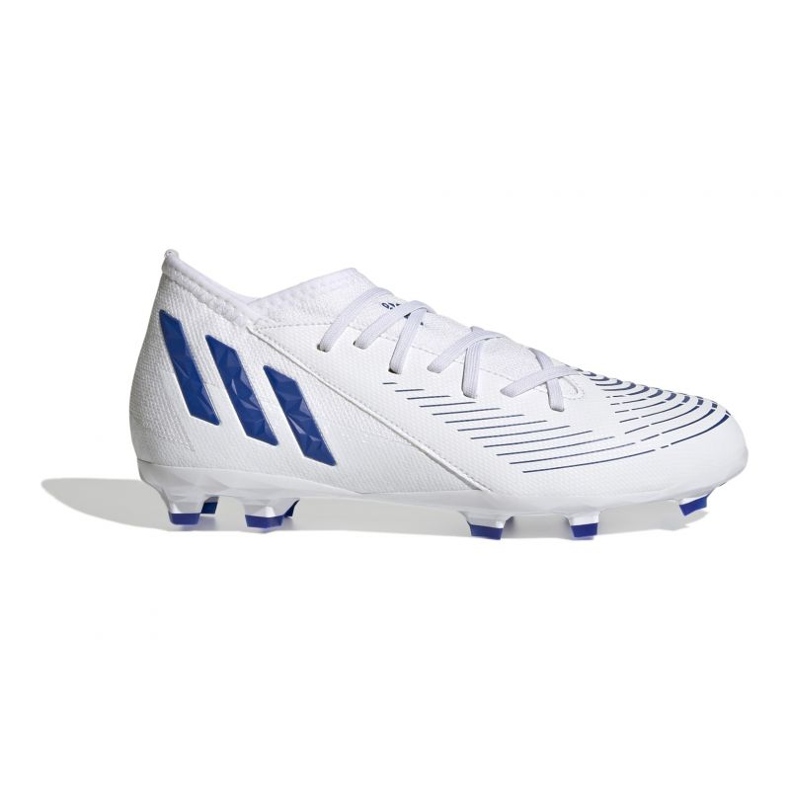 Botas de fútbol adidas Predator Edge.3 Fg Jr GX5211 blanco blanco