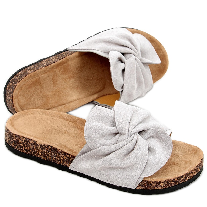 Chanclas de corcho Dakota Grey gris