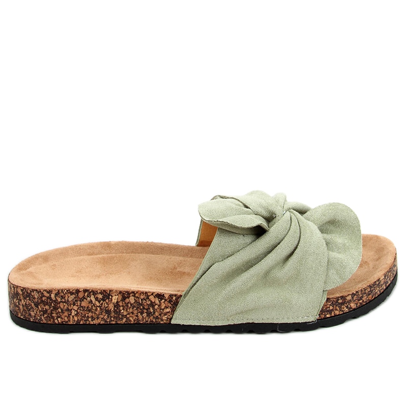 Chanclas de corcho Dakota Green verde