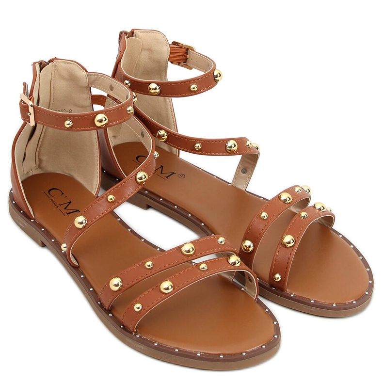 Sandalias romanas Cairo Camel marrón Sandalias romanas Cairo Camel marrón