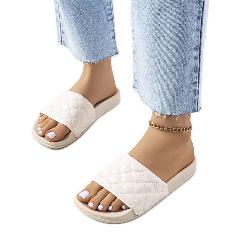 Babuchas Kate acolchadas beige
