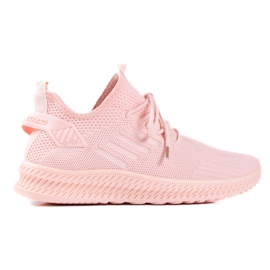 Sweet Shoes Deportivas de textil rosa