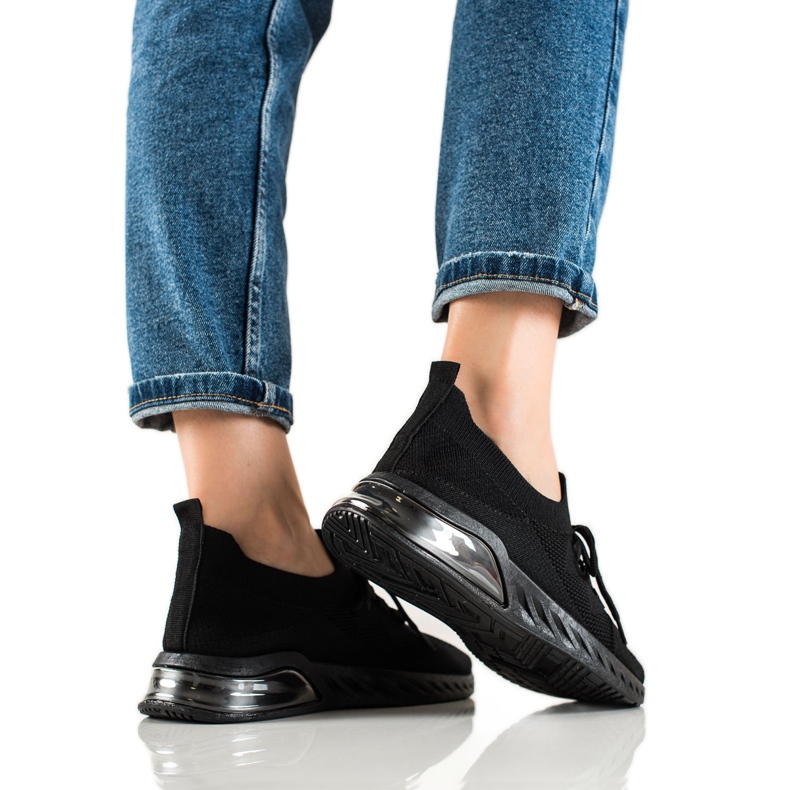 DK Zapatos deportivos negros