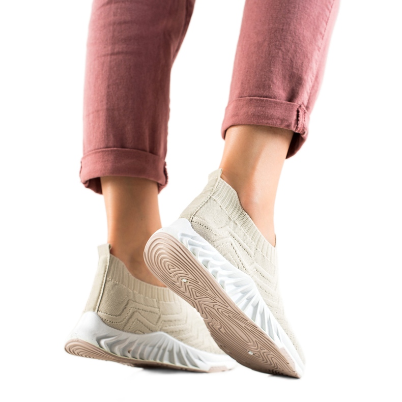 DK Calzado deportivo sin cordones beige