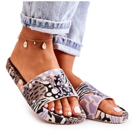 Pantuflas de Goma Perfumadas ZAXY JJ285098 Negro y Beige