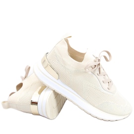 Zapatillas estilo calcetín Remy Beige