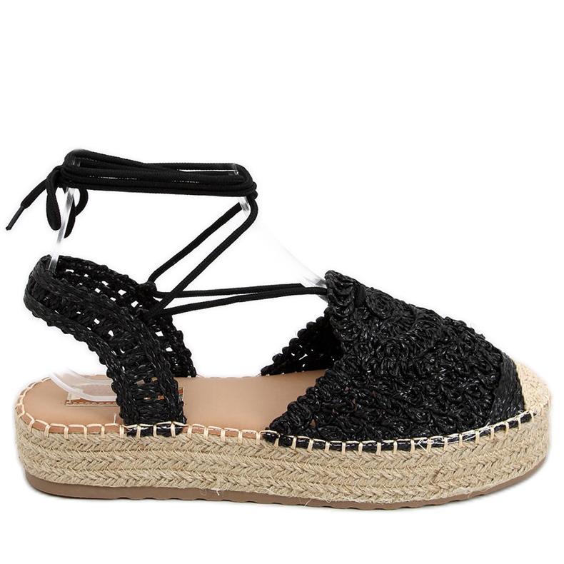 Alpargatas mujer Kalista Negras negro