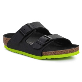 Birkenstock Arizona Kids 1022369 Desert Soil Negro Lima